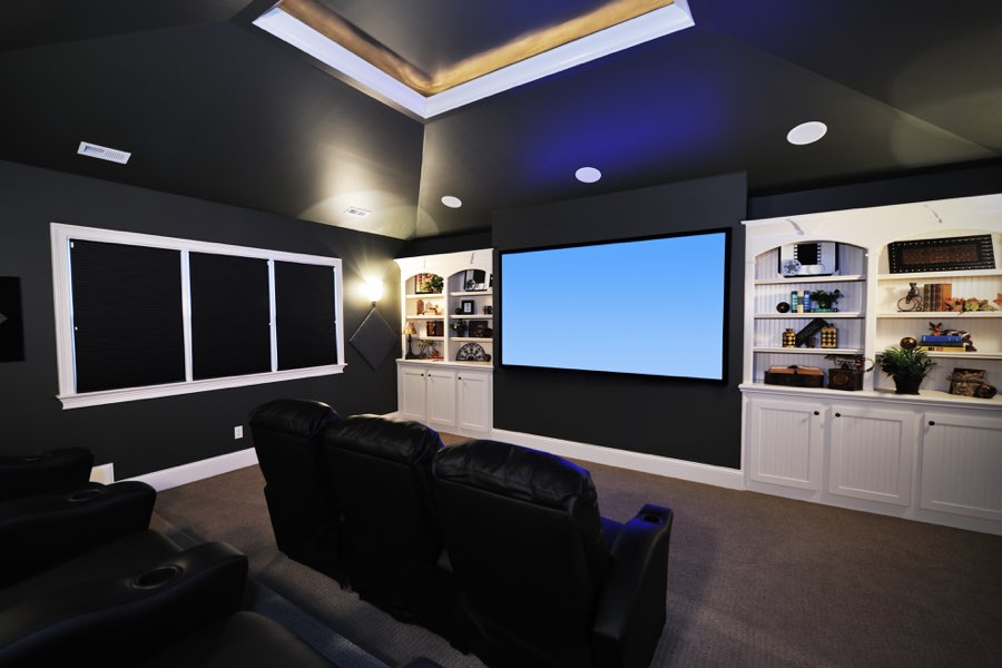 Home theater room